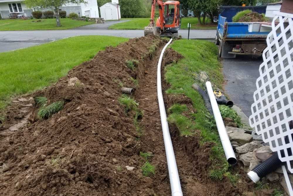 ways to prevent flood damage due to yard drainage problems